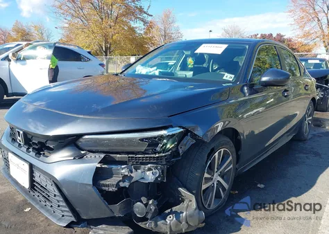 2023 Honda Civic Lx из США, поврежденный, VIN 19XFL2H57PE017151